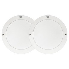 가온엘이디 LED 무타공 직하 원형 센서등 주광색 6500K 20W, 화이트, 2개