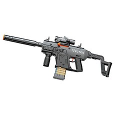 하하컴퍼니 탄피배출 리얼샷 기관단총 VECTOR SMG, 혼합색상, 1개
