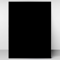 아크포스 ABS 보드판 검정색 210 x 297 mm, 1개, 10mm