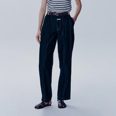 MaritheFrancoisGirbaud 女款 W TUCK 寬版丹寧褲