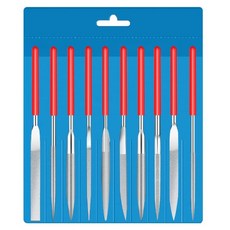 올커버 금속 유리 가공용 다이아몬드 정밀 줄 10종 세트 140mm, 1세트