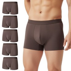 NEW ZONE 男士基本款網眼四角褲 5件組