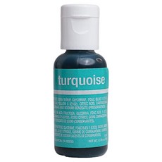 셰프마스터 리쿠아젤 식용색소 터쿼이즈, 1개, 20g