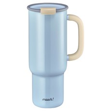 모슈 팝업 스트로우 텀블러, 스카이, 820ml, 1개