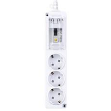 보코 고용량 4000W 누전차단용 멀티탭 3구 MJM-NJC316, 5m, 화이트, 1개