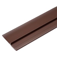 마켓감성 욕실문 물막이 3.6cm x 1m, 갈색, 4개