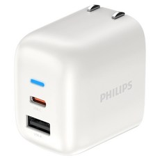PHILIPS 飛利浦 45W 1C1A 旅充 充電器 PD 1年保固 白色 DLP4521CW