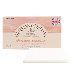 I&US 德國Derma頂級烘衣紙, 1個, 80入