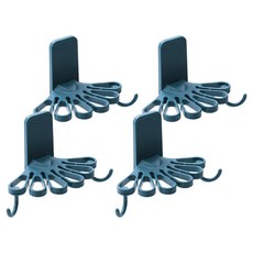 Labovia 免鑽孔黏貼式旋轉型多用途抹布廚房毛巾架