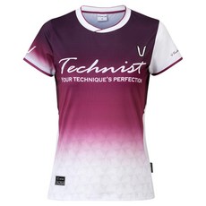 Technist 女款羽球正式比賽服運動短袖T恤 TNT660
