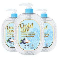 골드럽 오리지널 베이킹소다앤구연산 주방세제 포도향, 3개, 1L 3개, 1L