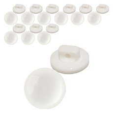동대문단추왕 셔츠 블라우스 생크꼬다리 단추 10mm, 화이트, 20개
