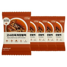 Easy bab 方便塊湯 即食湯蕨菜辣牛肉湯, 15g, 5個