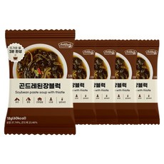 Easy bab 方便塊狀湯包 即食湯 高麗菜根大醬湯, 18g, 5個