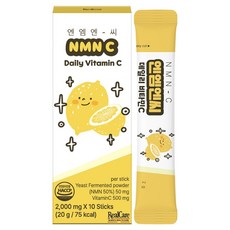리얼케어 NMN-C 엔엠엔씨 데일리 비타민C, 1개, 10회분