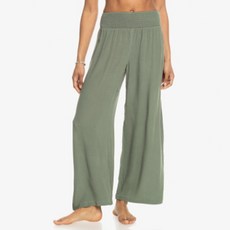 록시 여성용 루즈핏 하이웨스트 비치 팬츠 RE11LP126GZC