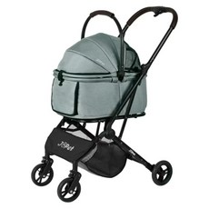 JoPet 三折分離寵物推車 HC01, 雲霧灰, 1個