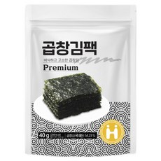 해농 곱창김 팩 도시락김, 40g, 1개