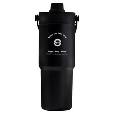 REuN 瑞恩 陶瓷提把杯, 暮黑色, 1個, 735ml