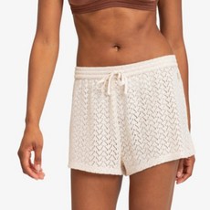 록시 여성용 크로셰 쇼츠 RE11SS069TEH