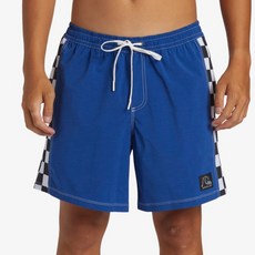 QUIKSILVER 男款棋盤格衝浪短褲 17 QE21BS056BYC