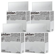 pidan 木薯貓砂, 無香, 4個