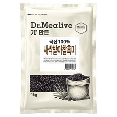 밀리브 새싹 발아 찰흑미, 1kg, 1개