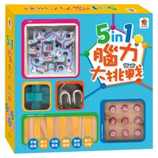 Fun House 樂智屋 5in1腦力大挑戰桌遊, 1套