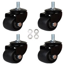 엠파이어 광폭휠 고중량 고하중 산업용 바퀴 P 볼트 M12 회전 4p + 너트 4p 세트, 1세트