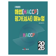 2026 해썹(HACCP) 평가(심사) 매뉴얼 개정판