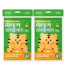 동국제약 마데카 썸머 겔 패치 베이지 18p, 2개