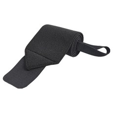 서앤유 데드리프트 벤치 프레스 손목스트랩 왼손용, 블랙, 1개