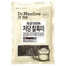 밀리브 국내산 저당 찰흑미, 1kg, 1개