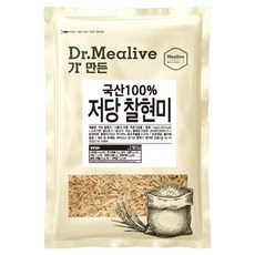 밀리브 국내산 저당 찰현미, 1kg, 1개