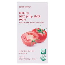 에스더포뮬러 여에스더 NFC 유기농 토마토 100%, 1개, 350g
