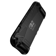HOHOO Nintendo Switch 2 TPU 握把滑蓋全包覆握把式保護殼