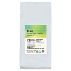 훔볼트 스페셜티 브라질 피베리 내추럴 커피 생두, 1개, 1kg
