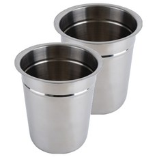 카페드아모르 비엠피 용기 1호, 실버, 2개 실버, 2개