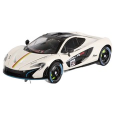 바니랜드 모터쇼 다이캐스트 MCLN P1GTR, 화이트, 1개