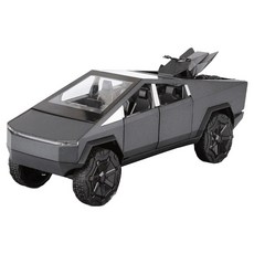 바니랜드 모터쇼 다이캐스트 TSLA 사이버, 블랙, 1개