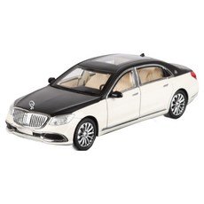 바니랜드 모터쇼 다이캐스트 MYBH S600, 블랙 + 화이트, 1개