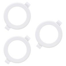 블링라이트 VO LED 방습 욕실 매입 다운라이트 5W 75mm, 화이트 + 전구색, 3개