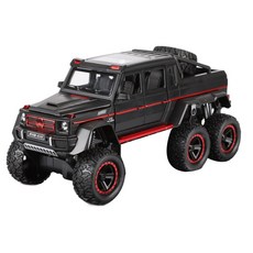 BUNNYLAND 汽車展壓鑄模型 MDBZ 6x6, 1個, 黑色