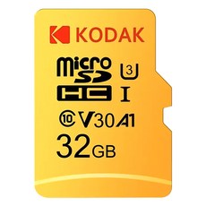 KODAK 柯達 UHS-I U3/V30/A1 MicroSDHC 高速記憶卡, 1個, 32GB