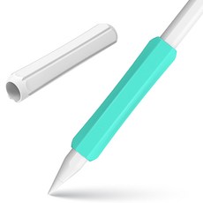 SPACE SHIELD Apple Pencil 相容 Steady Premium 防滑矽膠握筆套 2件組