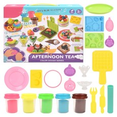 오즈토이 냠냠스튜디오 컬러 도우 클레이 세트 600g 5839-a, 애프터눈 티, 1세트