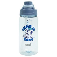 COTD TR大容量運動水壺 SNOOPY聯名, 歐拉夫藍色, 1L, 1個