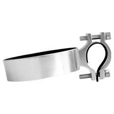 모나코올리브 자전거 핸들바 알루미늄 컵홀더, 실버, 1개