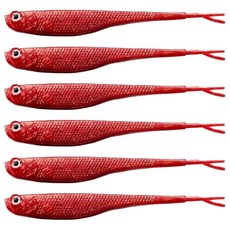 버클리 파워저크쉐드 다운샷웜 13cm PBBPJS5-RGS 6p, 레드 골드 스파이스, 1개, 60g