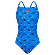 아레나 컬리팜 싱글 스트랩백 원피스 수영복 A6SL1CO05
